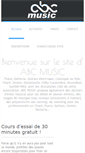 Mobile Screenshot of abcmusic.fr